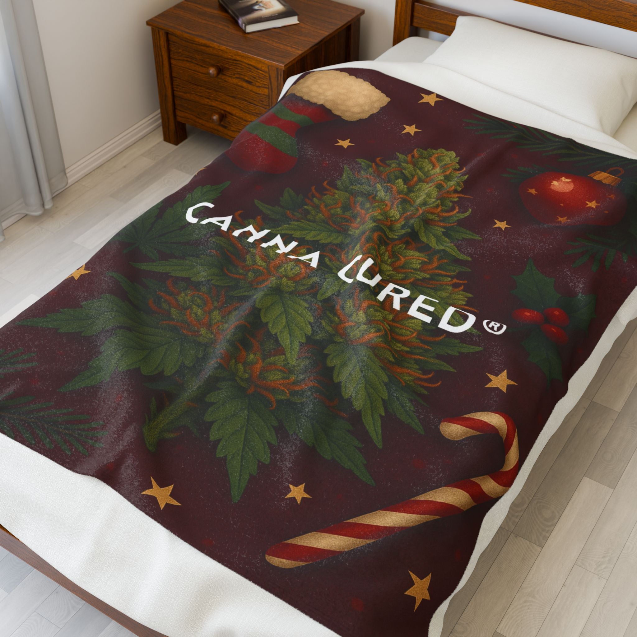 Limited Edition Canna Cured Christmas Blanket