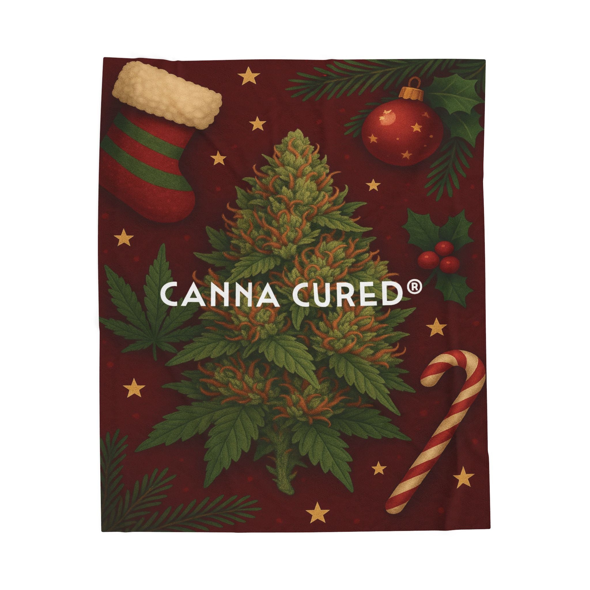 Limited Edition Canna Cured Christmas Blanket