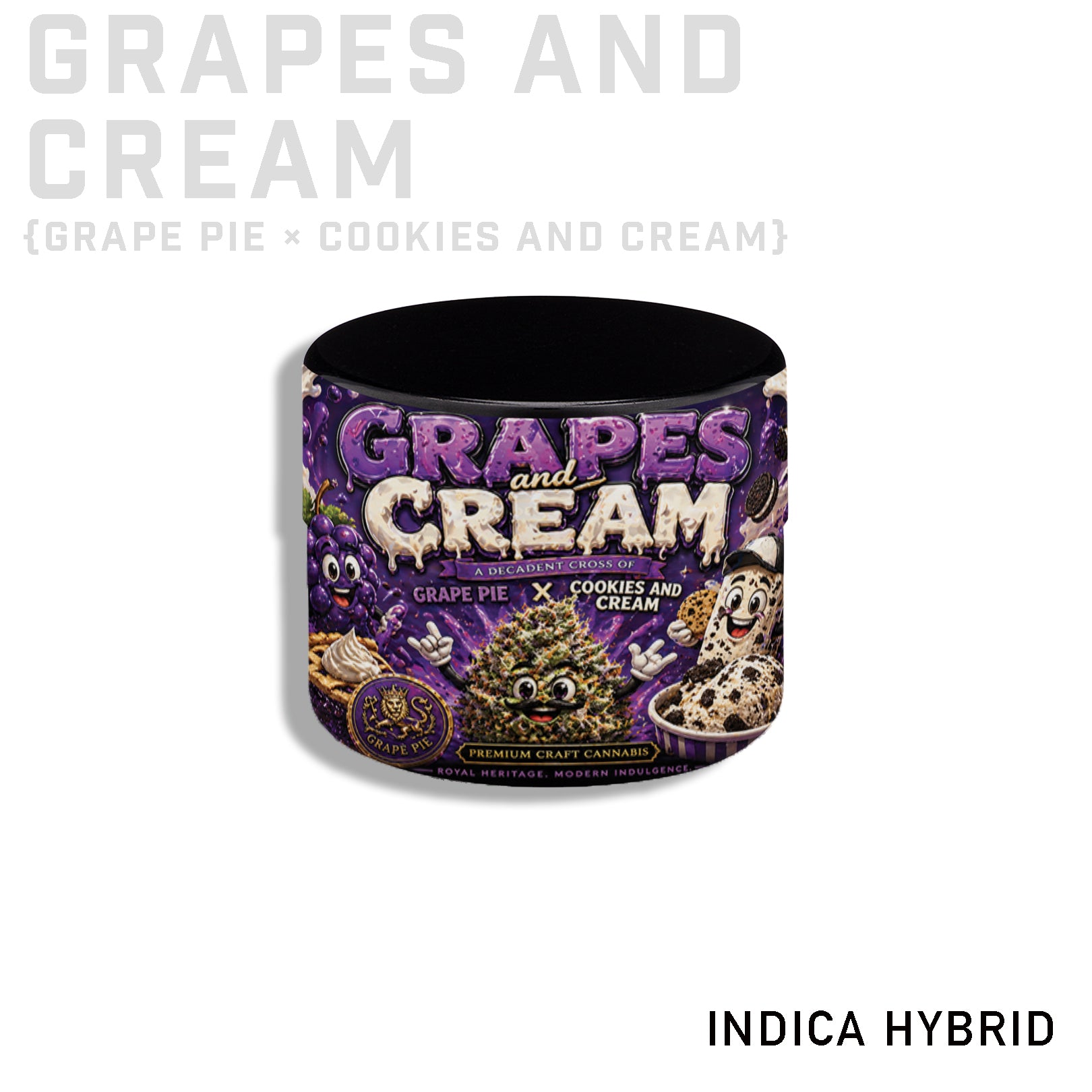 Grapes and Cream THCA Hash Rosin