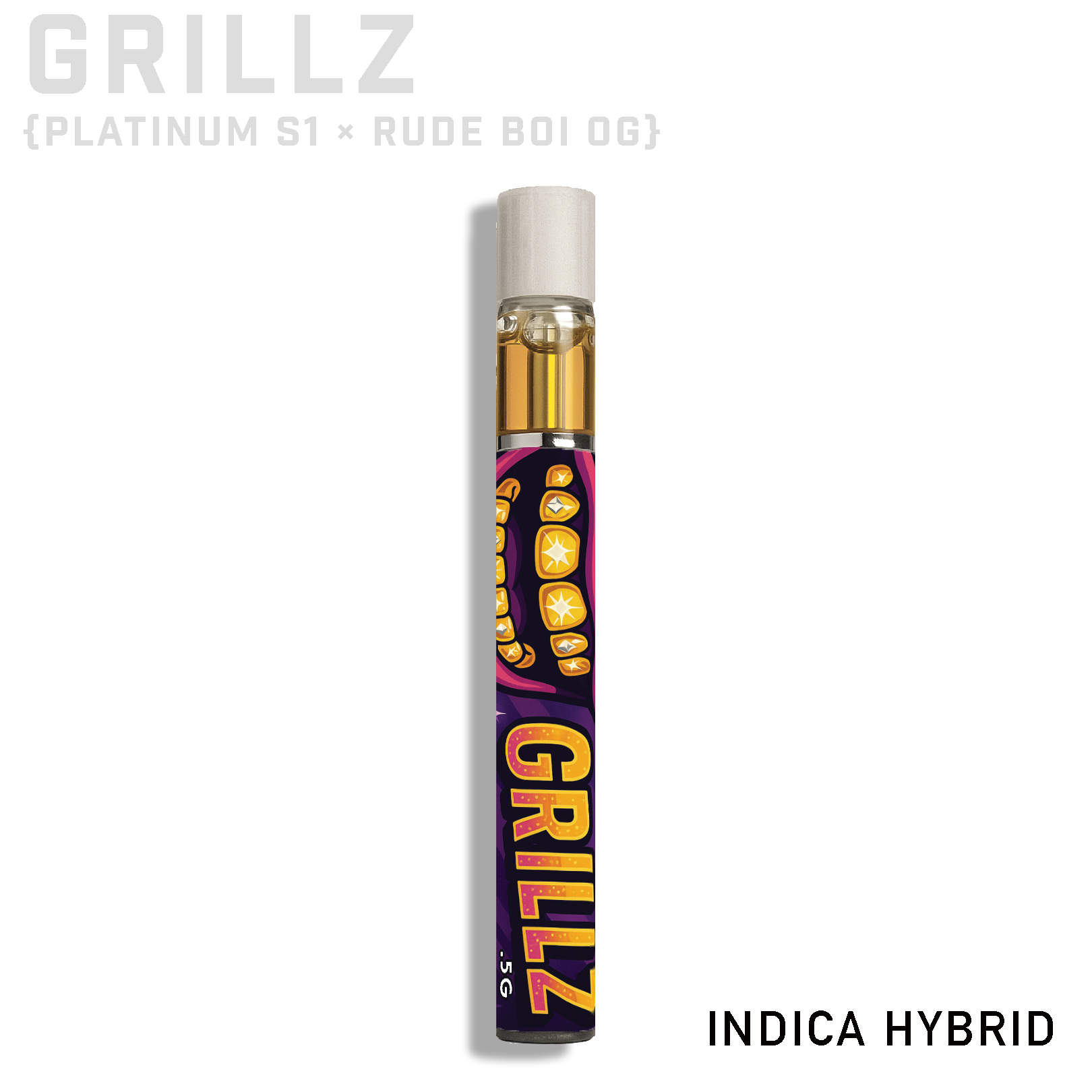 Grillz .5G Live Rosin Disposable