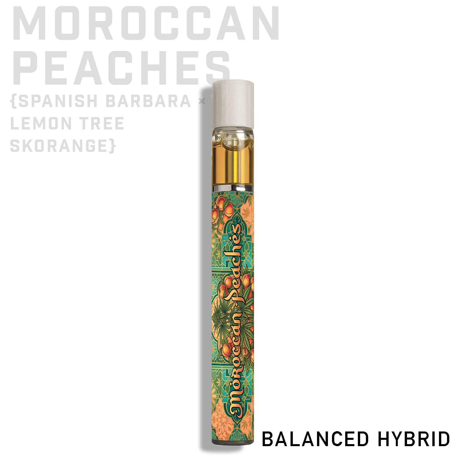 Moroccan Peaches Live Rosin Rechargeable Vaporizer