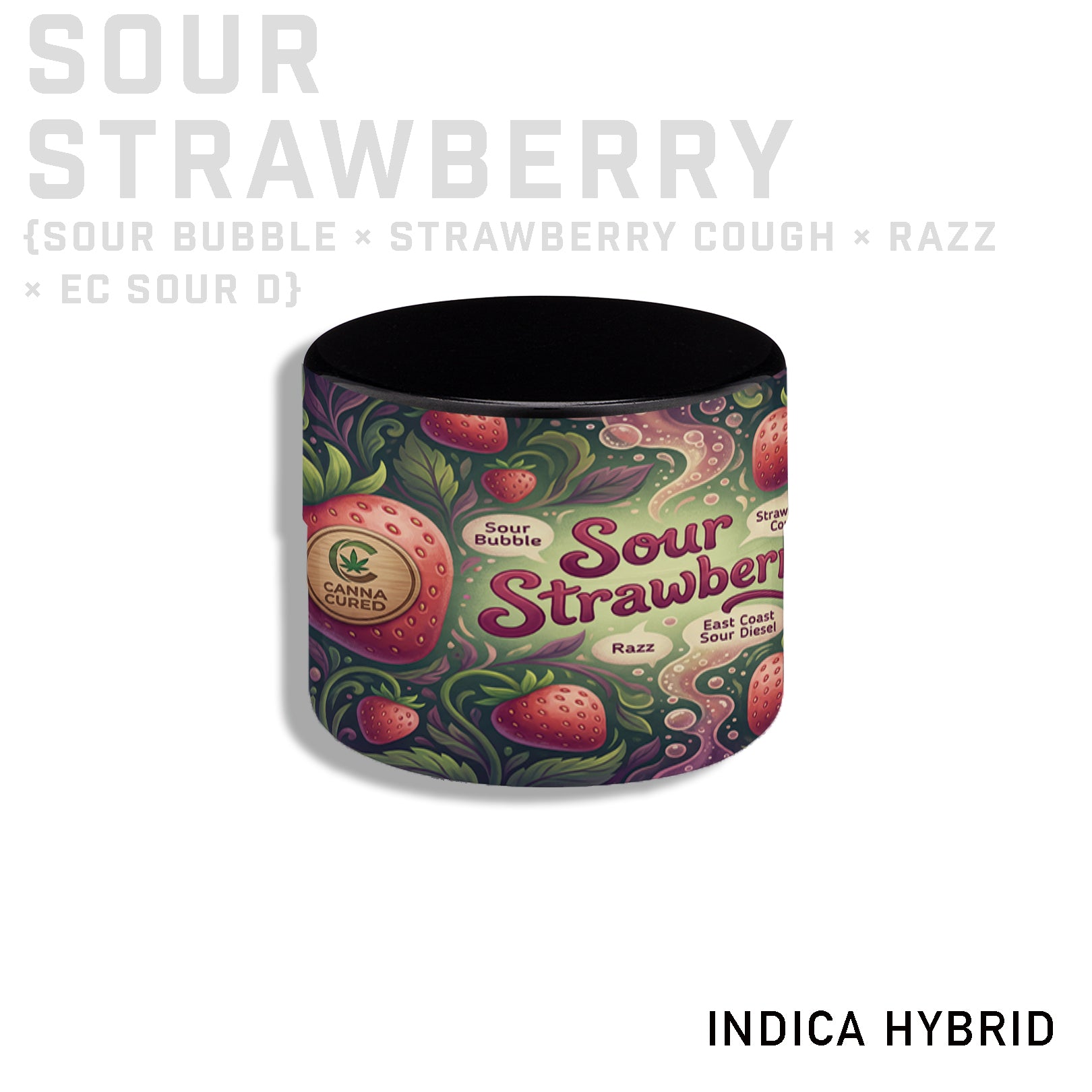 Sour Strawberry THCA Rosin