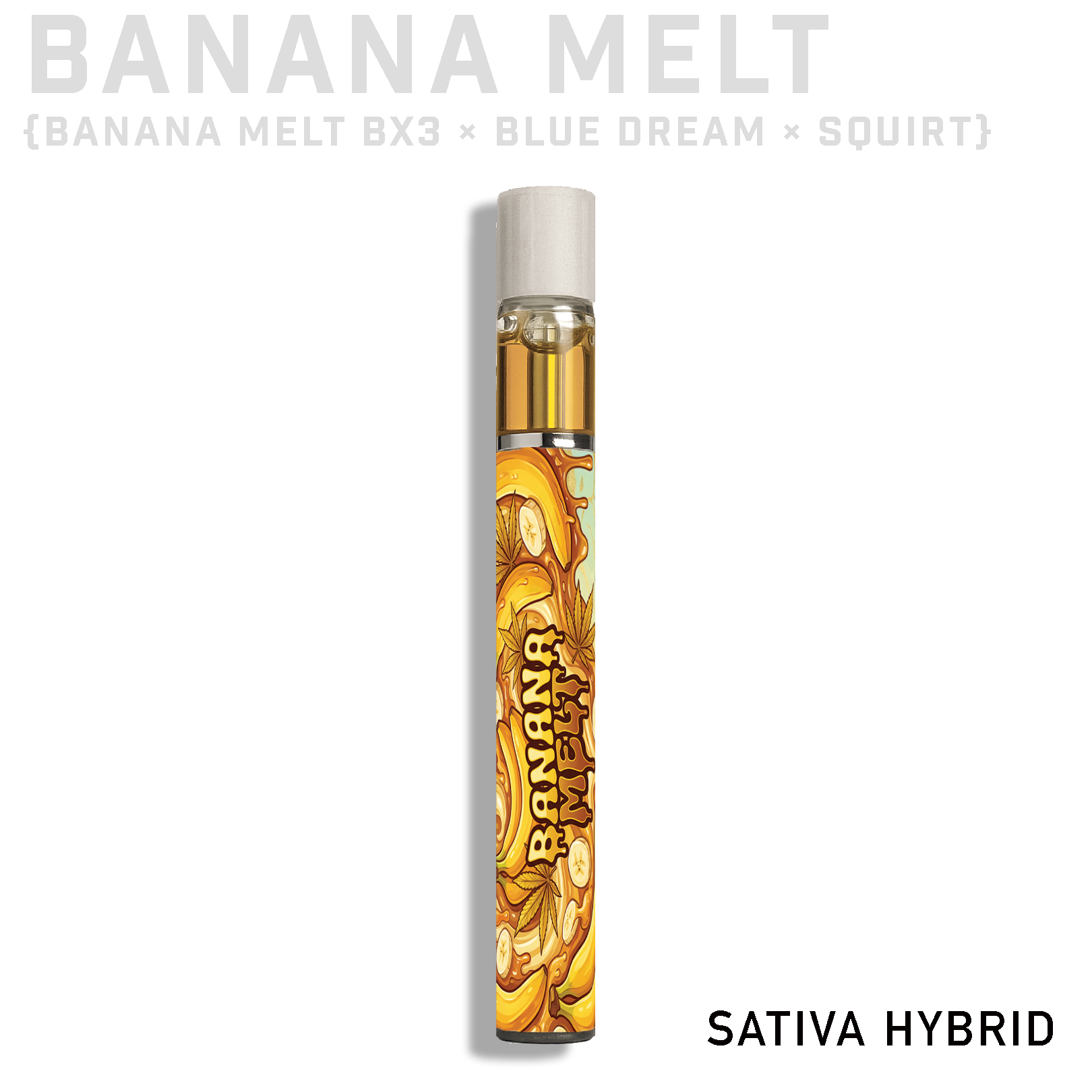 Banana Melt Live Rosin Rechargeable Vaporizer