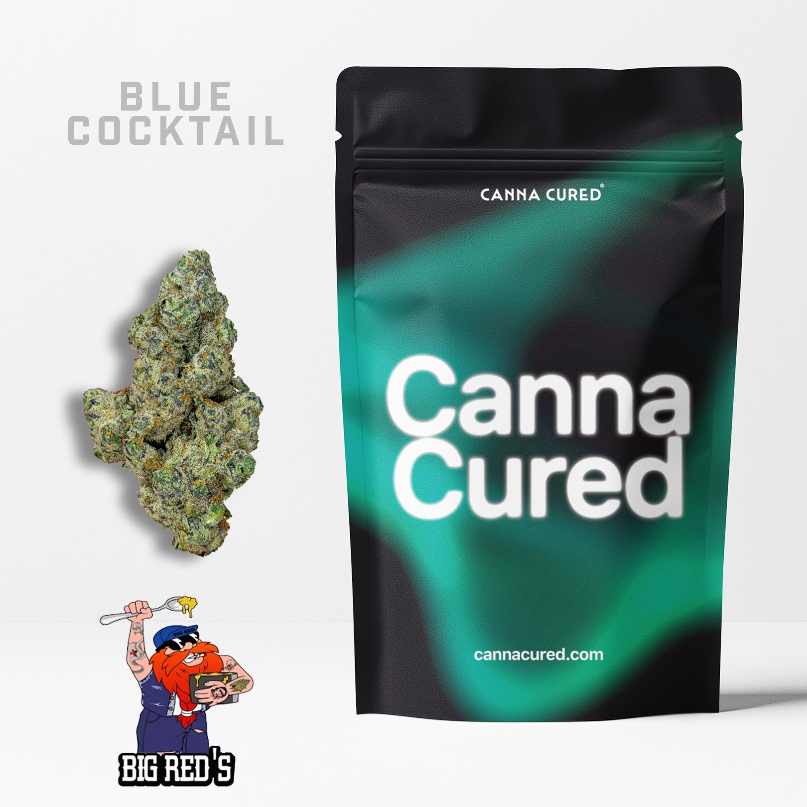 Blue Cocktail by Big Red's Cannabis Co