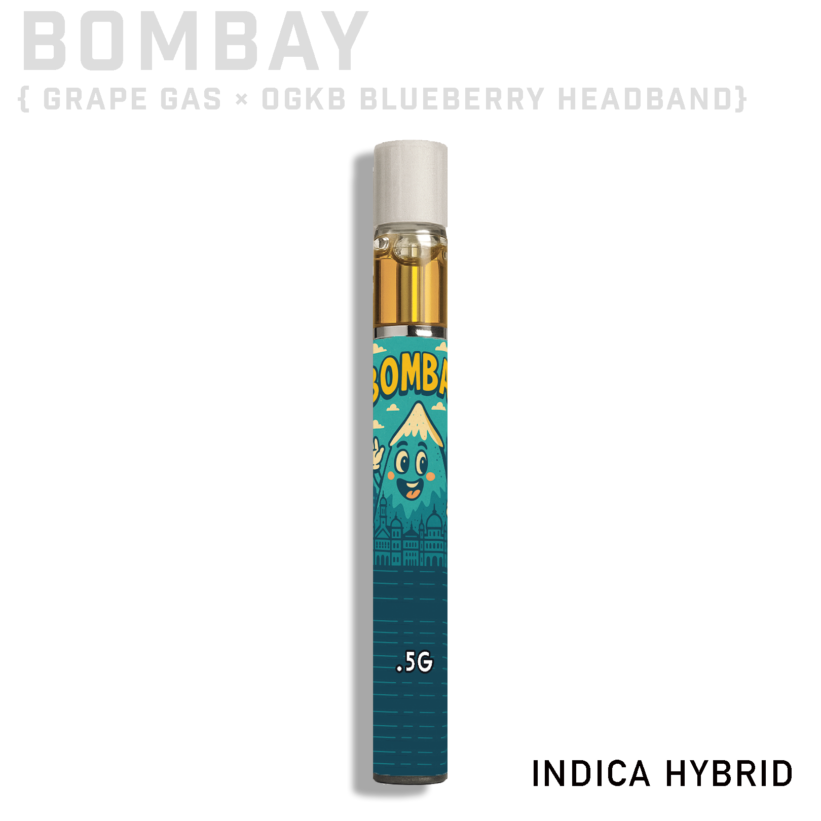 Bombay .5G Live Rosin Disposable