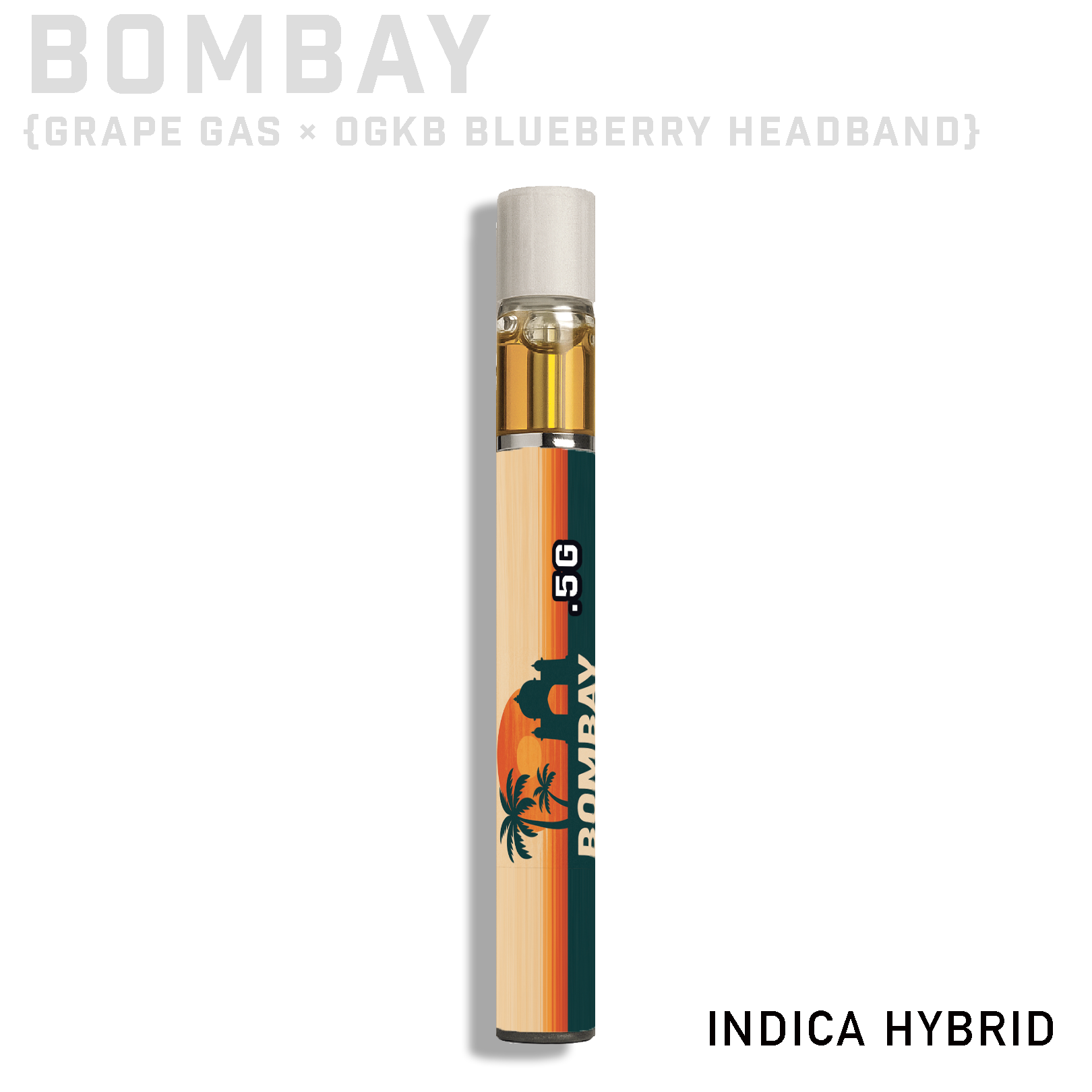 Bombay .5G Live Rosin Disposable