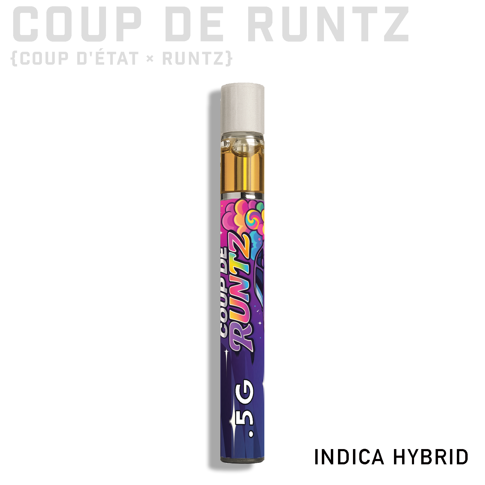 Coup De Runtz .5G Live Rosin Disposable