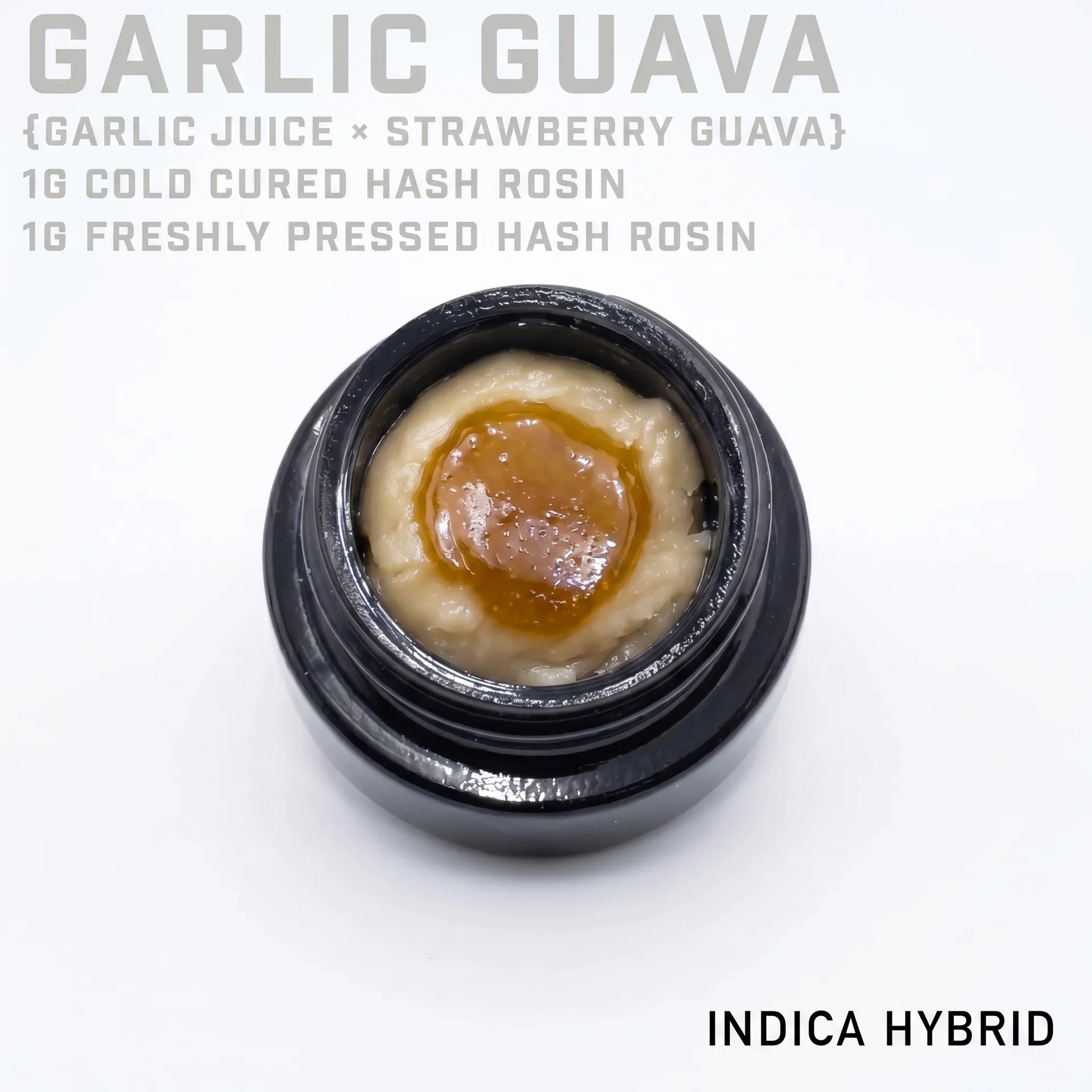 Garlic Guava 2g Hash Rosin Thumbprint Jar