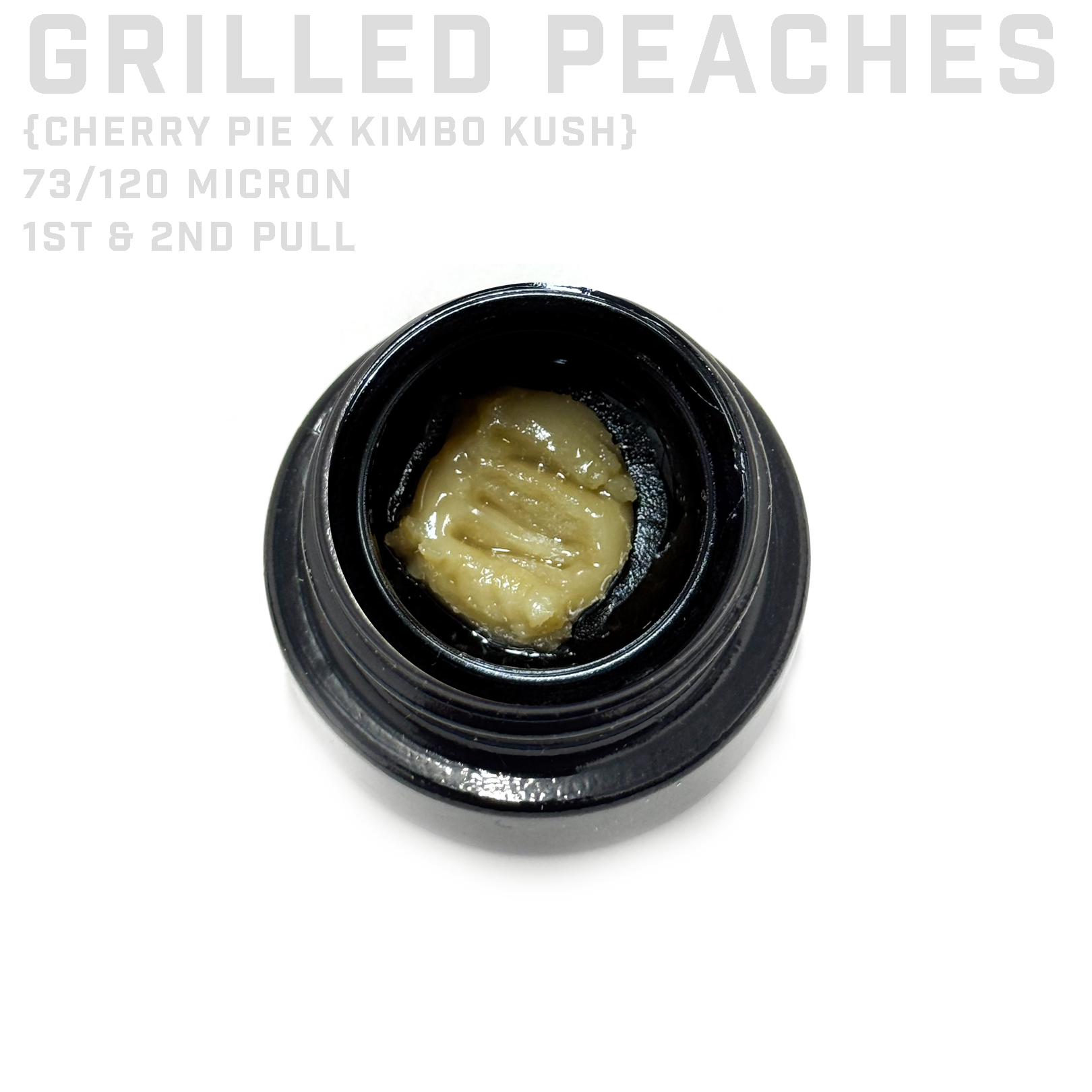 Grilled Peaches THCA Hash Rosin