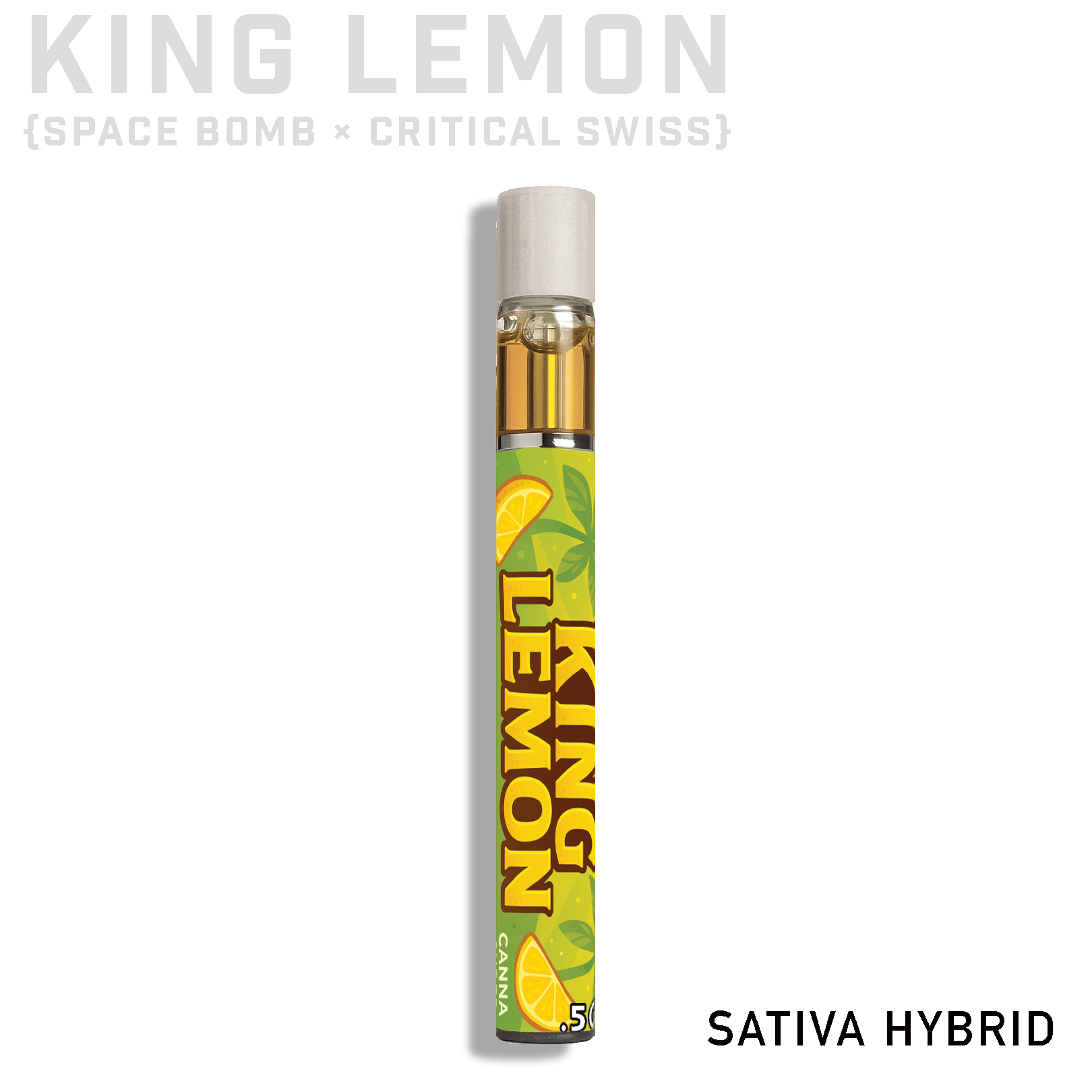 King Lemon .5G Live Rosin Disposable