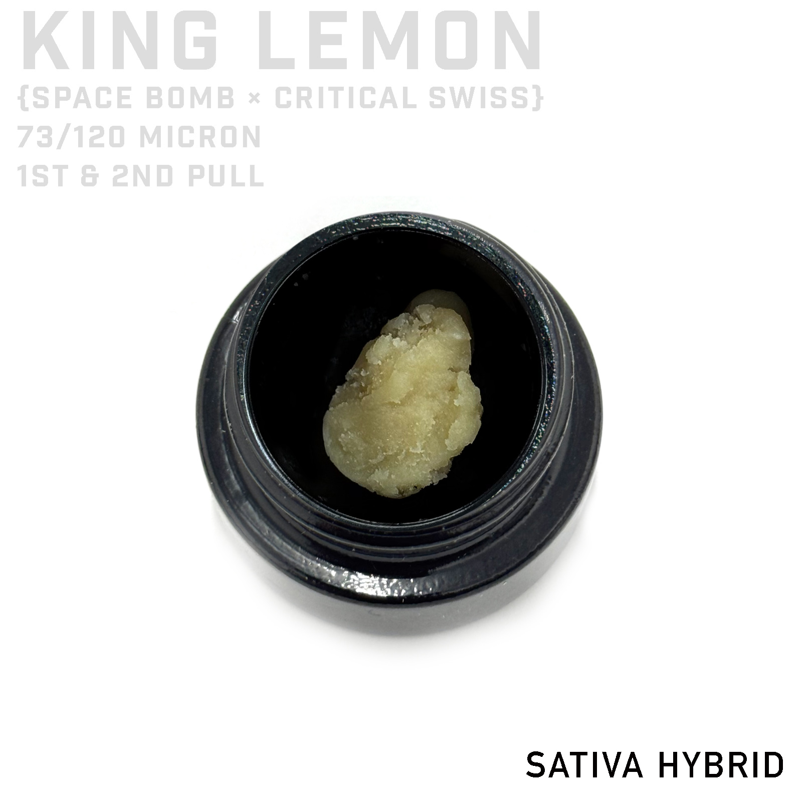 King Lemon THCA Hash Rosin