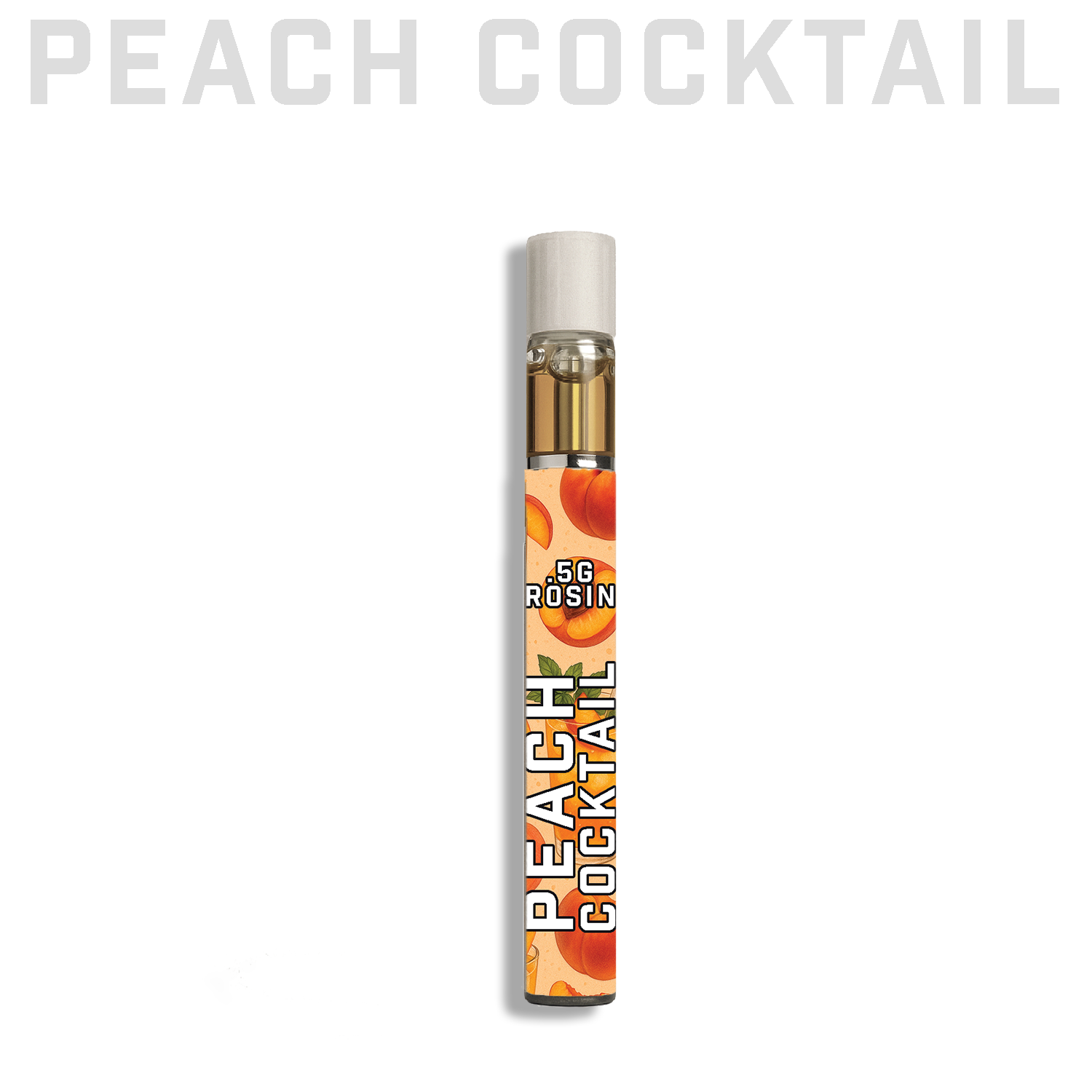 Peach Cocktail .5G Live Rosin Disposable