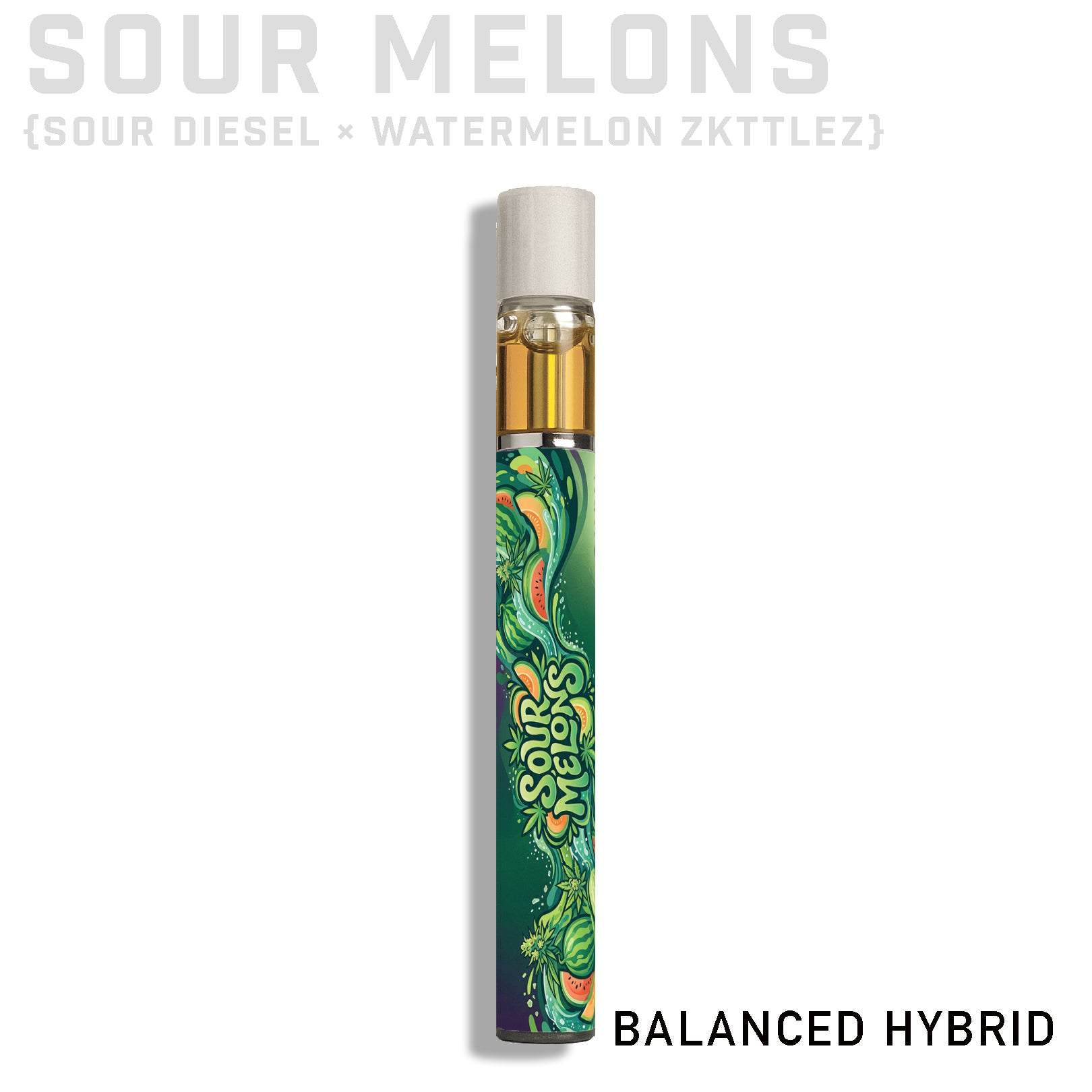 Sour Melons Live Rosin Rechargeable Vaporizer